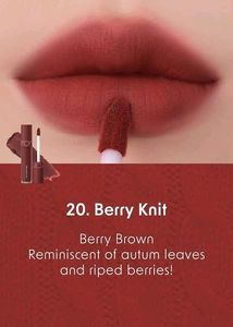 Rom&amp;nd Zero Velvet Tint: Berry Knit