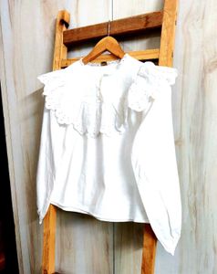 Embroider Work Frill Design Top Size-36