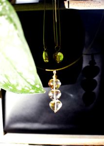 Iridescent Heart Pendant