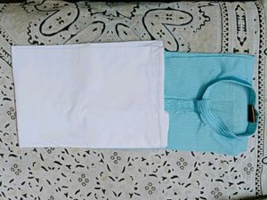 Men's Light Blue Kurta