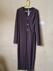 Brown Bodycon Dress