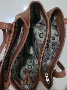 Brown Leather Tote Bag