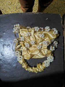 Pearled &amp; Gold Party Bag