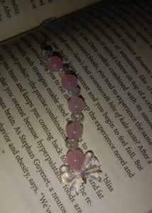 Pink Bow Phone Charm