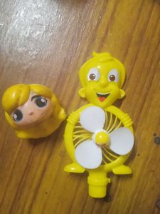 Cute Doll Head +chota Bheem Fan