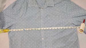 M&amp;S Linen Full Sleeves Shirt