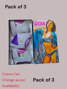 WOW Lingerie - Pack of 3 Bras