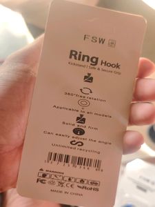 3d Smartphone Ring Hook, Grip, Holder Pack Of 3
