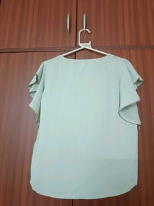 Top With Diamond Attached Sleeves