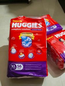 Huggies diapers XL 168
