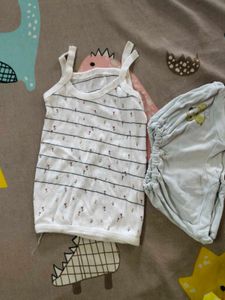 Cute Baby Tank Top &amp; Pug Shorts Set
