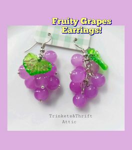 Fruity Grapes Earrings