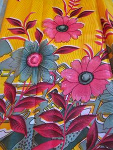 Beautiful Yellow Sharee