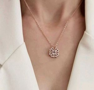 Elegant Rosegold tone fashion necklace for women