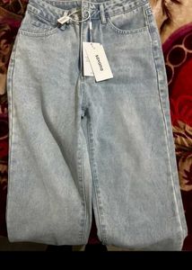 Light Wash Wide Leg Jeans