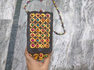 Sikkim Beaded Shoulder Bag