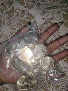 UNC 75th Independence 5rs Coins Of 2025