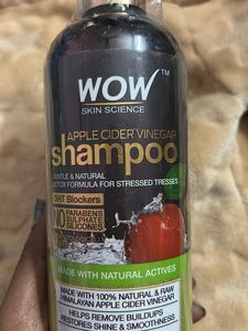 WOW Apple Cider Vinegar Shampoo