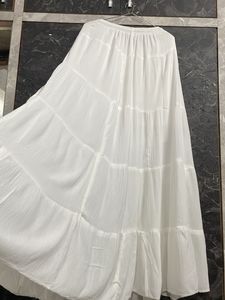 Pinteresty White Maxi Skirt From AMAZON