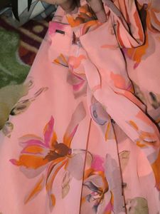 Floral Peach Lehanga