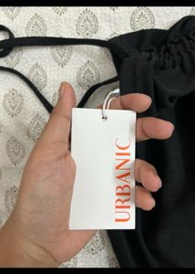 urbanic black bodycon dress