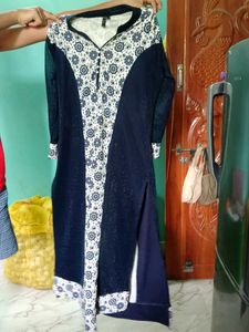 Blue Glitter Dress