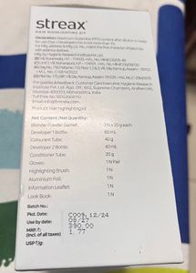 Streax Soft Blonde Highlighting Kit