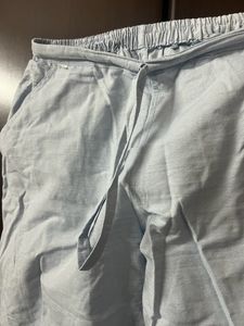 Light Blue Cotton Pant
