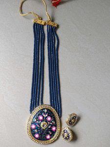 Floral Beaded Jewelry Set