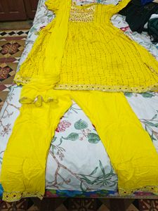 Yellow Kurta Set