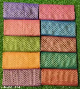 mixed colour blouse piece 100 Quantity