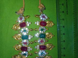 Vintage Gold &amp; Gemstone Necklace
