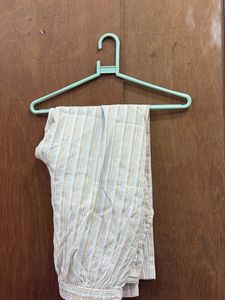 Striped Kurta Set With Pants