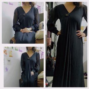 Black Party Wear Gown