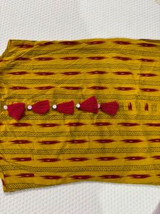 yellow single kurti