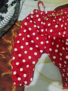 Red Polka Dot Top