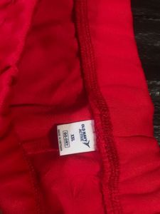 Red Track Pants