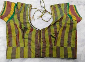 Multi color Silk blouse