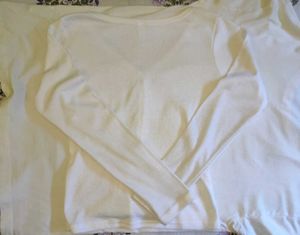 White Button-Down Cardigan