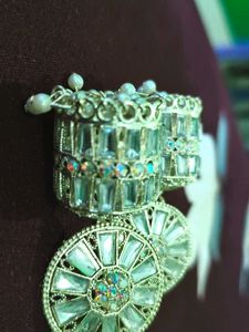 Silver Jhumka Earrings
