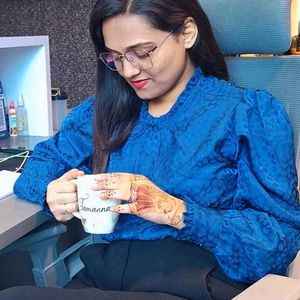 Blue Full Sleeves Top