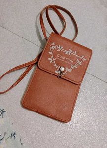 Cute Brown Crossbody Bag..🎀