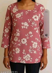 Floral Print Kurta