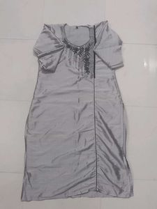 Elegant Grey Kurta