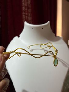 Mint Gem Choker Necklace