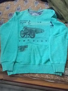 Cool Graphic Print Sweatshirt