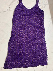 Purple churi daar pjami suit