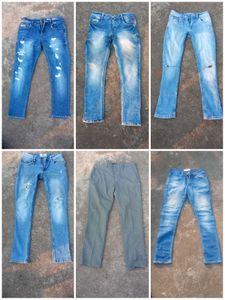 All Items Include Coats And Jeans