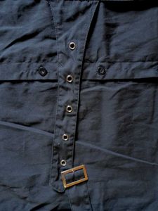 korean black oversized shirt