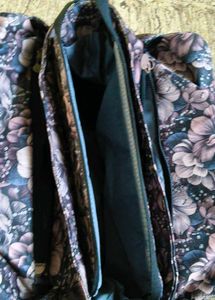 Floral Print Tote Bag